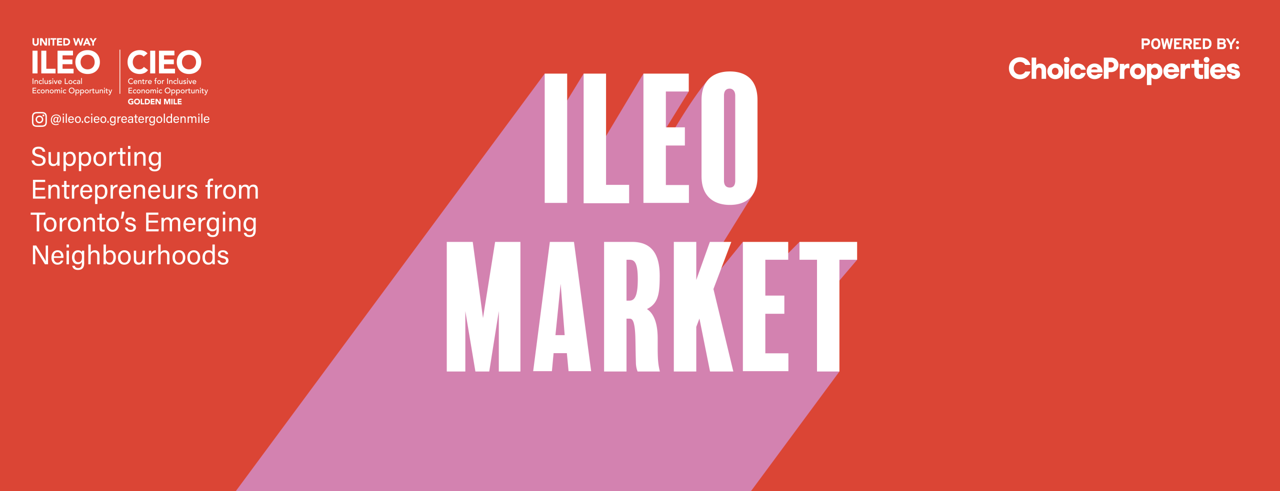 ILEO Spring Market Banner
