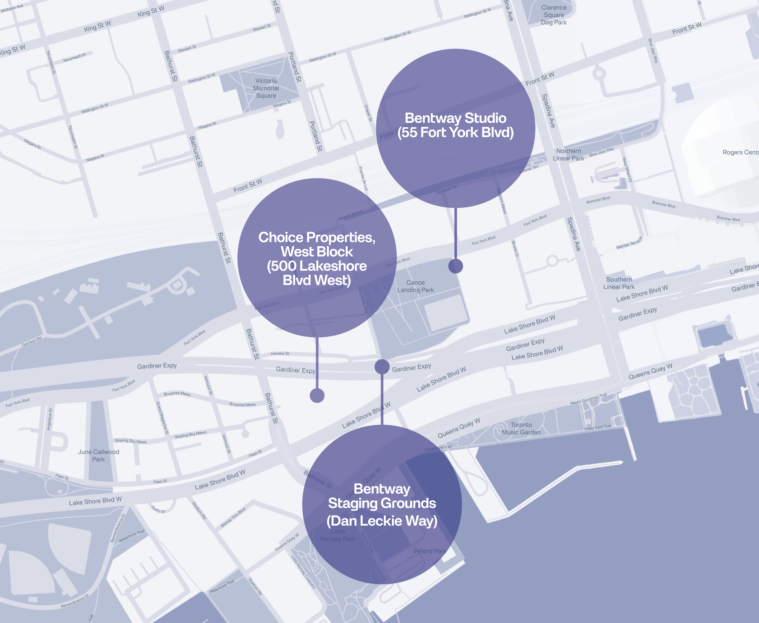 The Bentway X CityPlace Neighbourhood Map Scaled