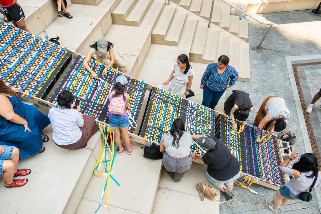 32120 Step Up Social Fabric A Community Textile Activation West Block 500 Lakeshore Blvd Toronto ON 10 1024x683