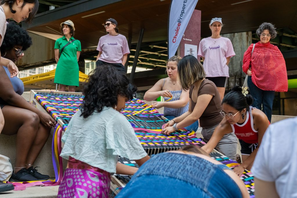 32120 Step Up Social Fabric A Community Textile Activation West Block 500 Lakeshore Blvd Toronto ON 7 1024x683